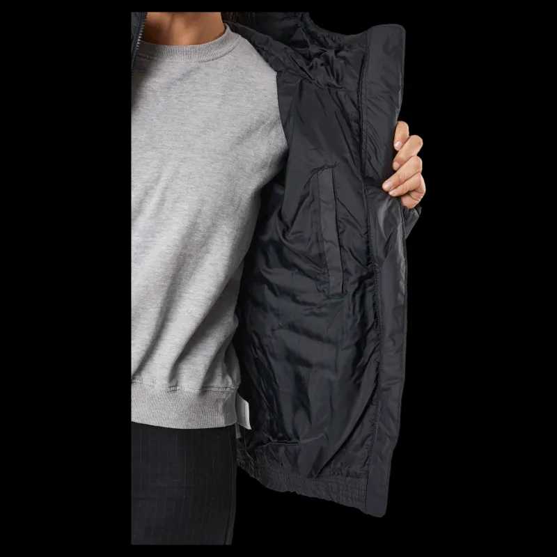 Best Nike W Nsw Sf Dwn Wr Hd Jkt Black/black/white