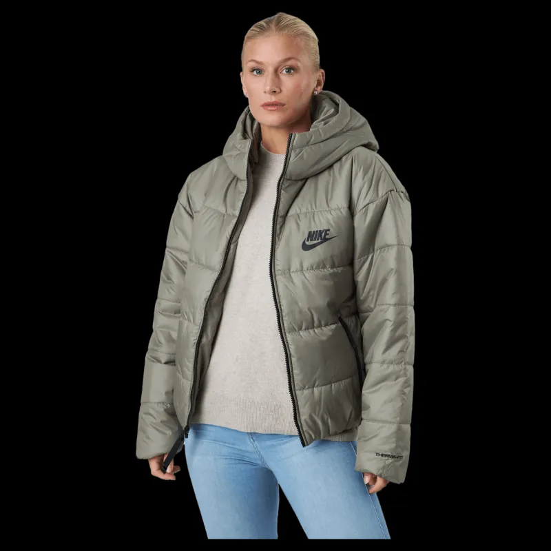 Hot Nike W Nsw Syn Tf Rpl Hd Jkt Matte Olive/matte Olive/black