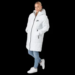 Clearance Nike W Nsw Syn Tf Rpl Hd Parka Summit White/summit White/blac