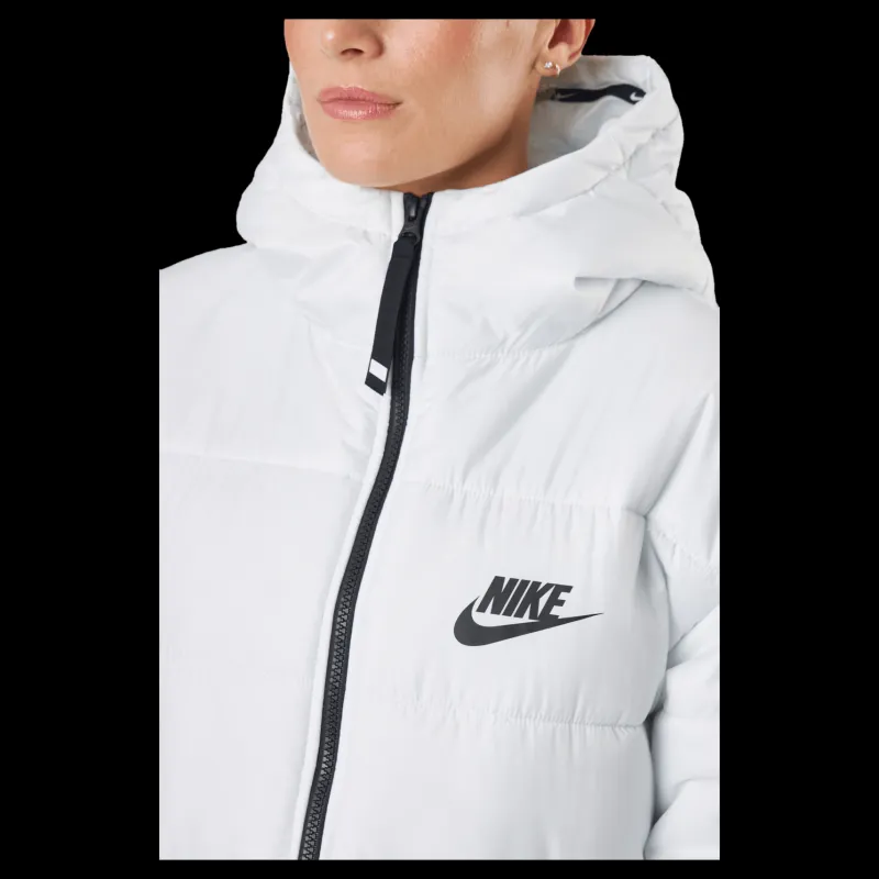 Clearance Nike W Nsw Syn Tf Rpl Hd Parka Summit White/summit White/blac