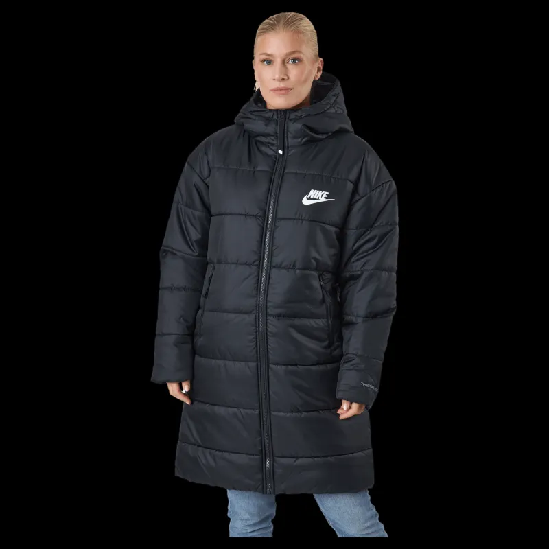 Nike W Nsw Syn Tf Rpl Hd Parka Black/black/white Best