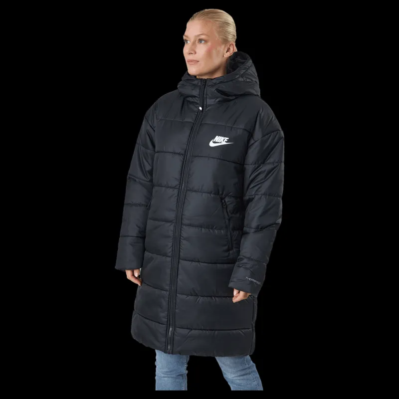 Nike W Nsw Syn Tf Rpl Hd Parka Black/black/white Best