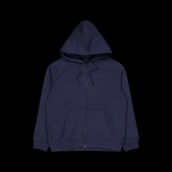 Discount Peak Performance W Original Small Logo Zip Blue Shadow Blå