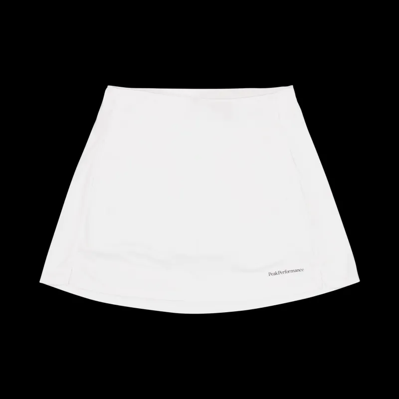 Online Peak Performance W Player Skirt White Vit