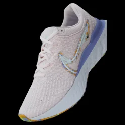 Nike W React Infinity Run Fk 3 Prm Light Soft Pink/white-universi Vit och Rosa New