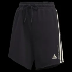 adidas W Recycled Cotton Short Black Svart Sale