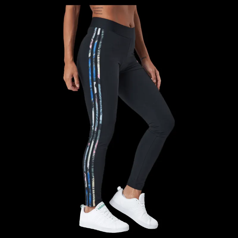 adidas W 3s Leg Black/blipnk Svart Hot