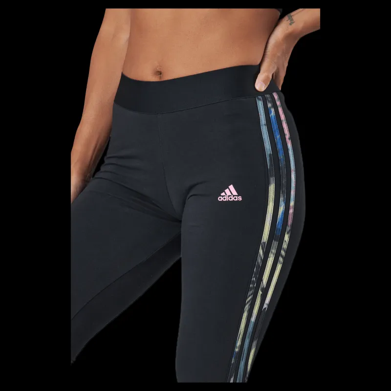 adidas W 3s Leg Black/blipnk Svart Hot