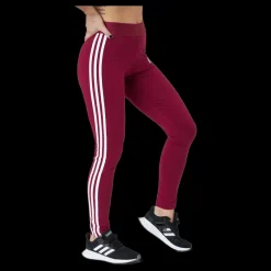 Clearance adidas W 3s Leg Legacy Burgundy/white Röd