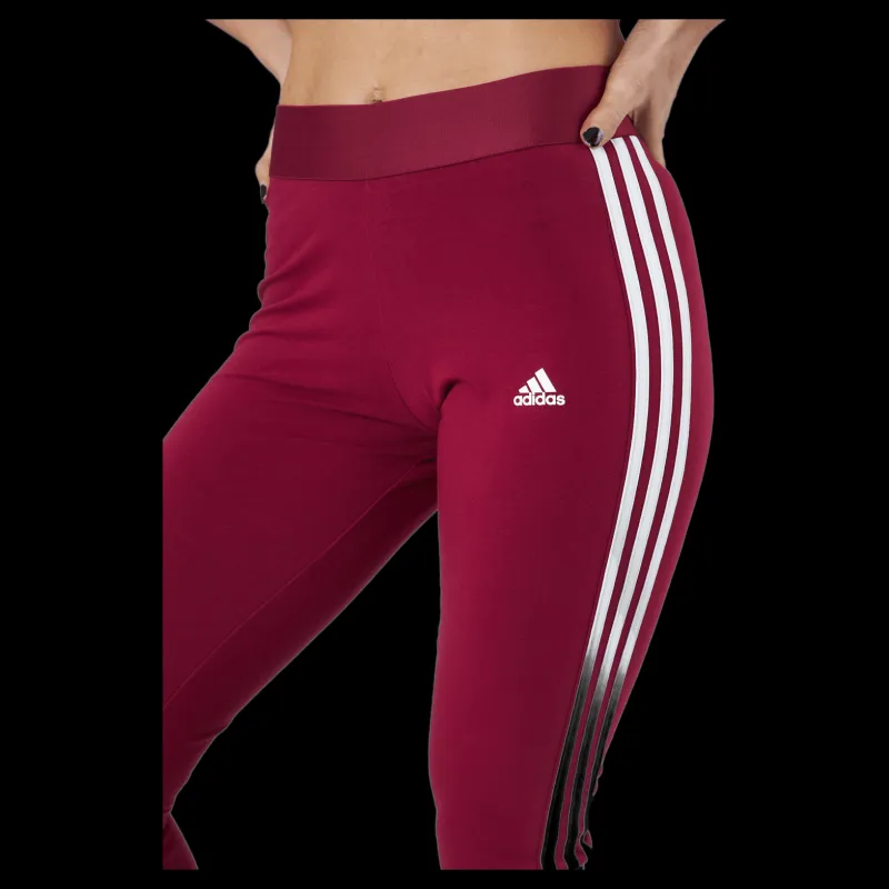 Clearance adidas W 3s Leg Legacy Burgundy/white Röd