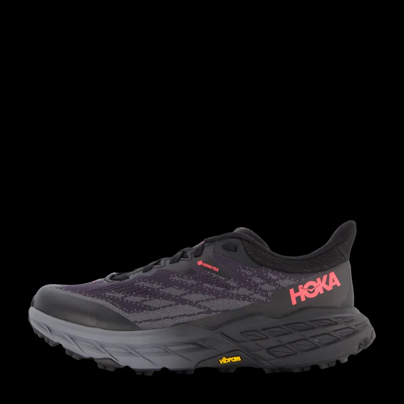 Hoka W Speedgoat 5 Gtx Black / Black Svart New