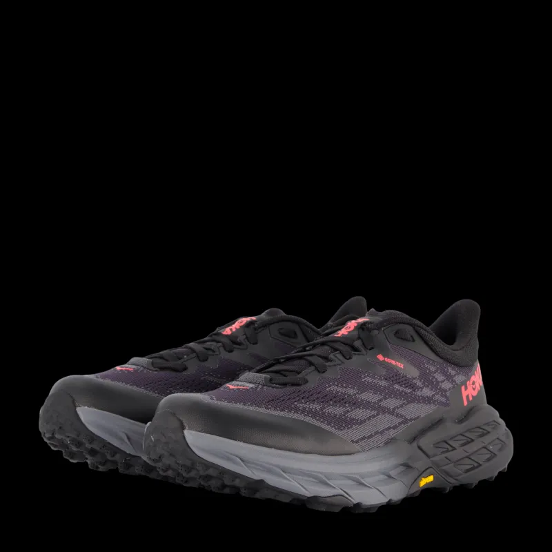 Hoka W Speedgoat 5 Gtx Black / Black Svart New