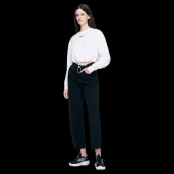 Nike W Sportswear Swoosh Crew White Vit Clearance
