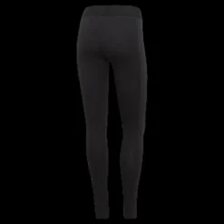 adidas W Stacked Logo Cotton Tights Black / White Svart Discount