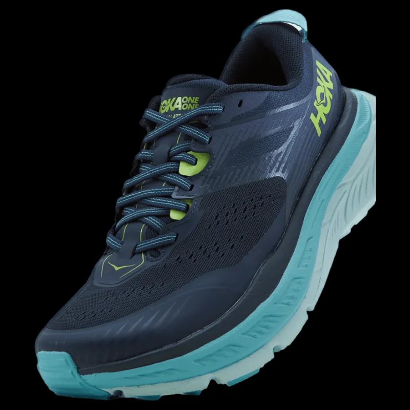 Hoka W Stinson Atr 6 Outer Space / Blue Glass Blå Best