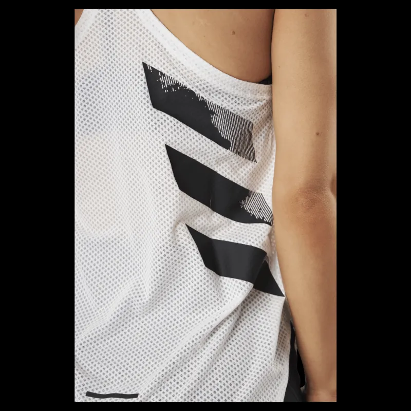 adidas W Terrex Agravic Race Singlet Non-Dyed Vit Outlet