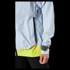 adidas W Terrex Myshelter Gore-Tex Active Jacket Halo Blue / Acid Yellow Grå och Gul Hot