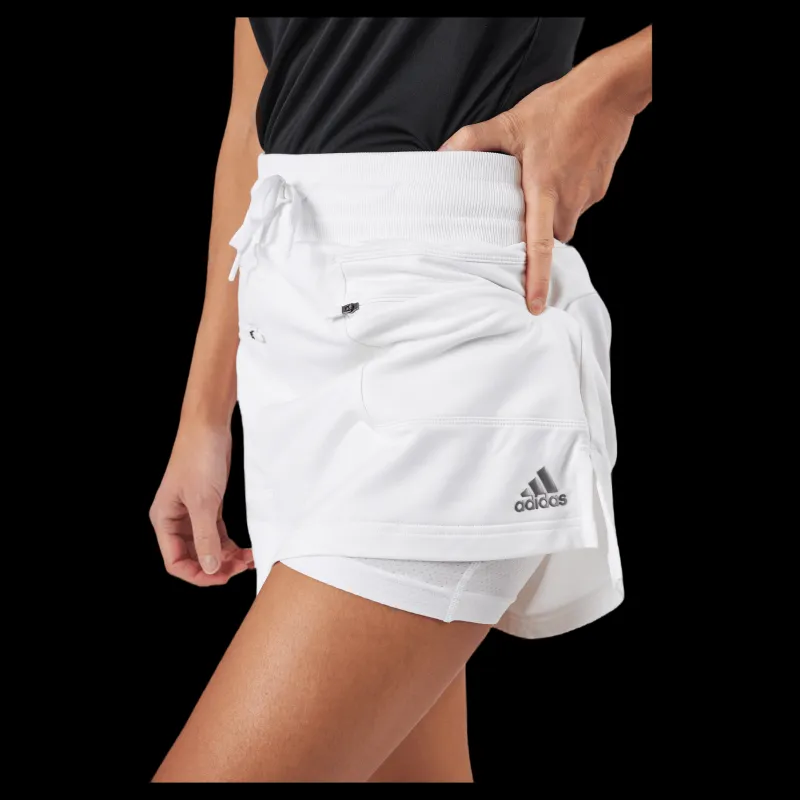 Online adidas W Wrp Knt Skort White Vit