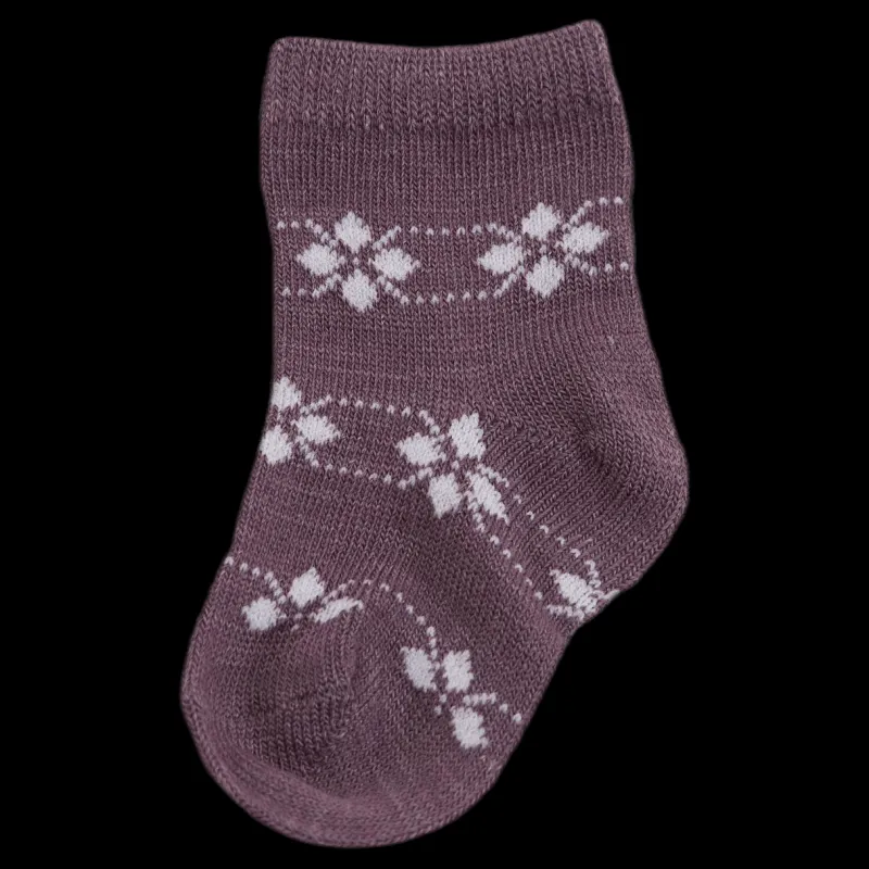 Clearance Name It Wak Wool 4 Pack Sock Red Röd