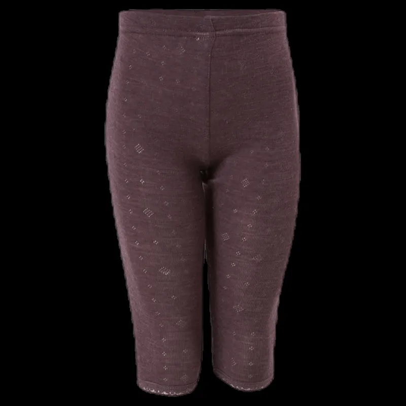 Name It Wang Wool Needle Legging Grey Grå Clearance