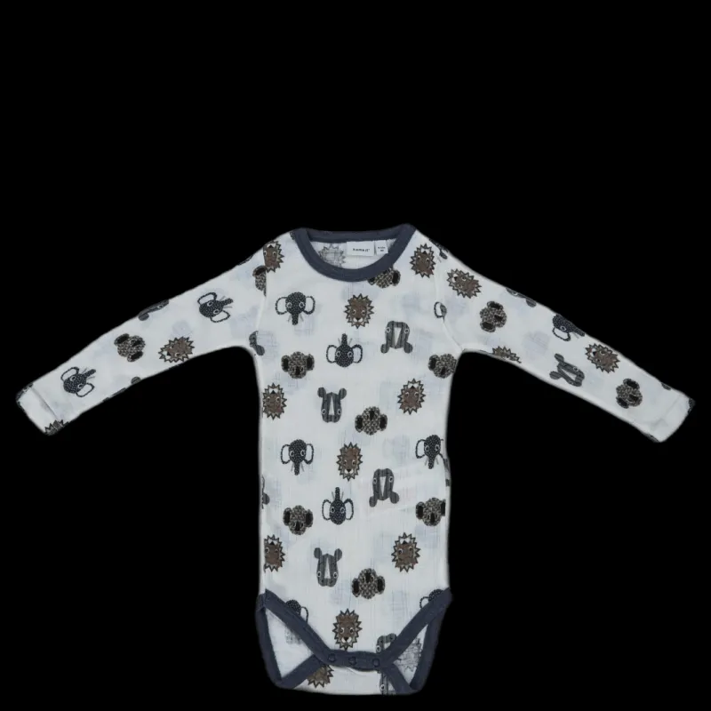 New Name It Wang Wool Needle Ls Body White Vit