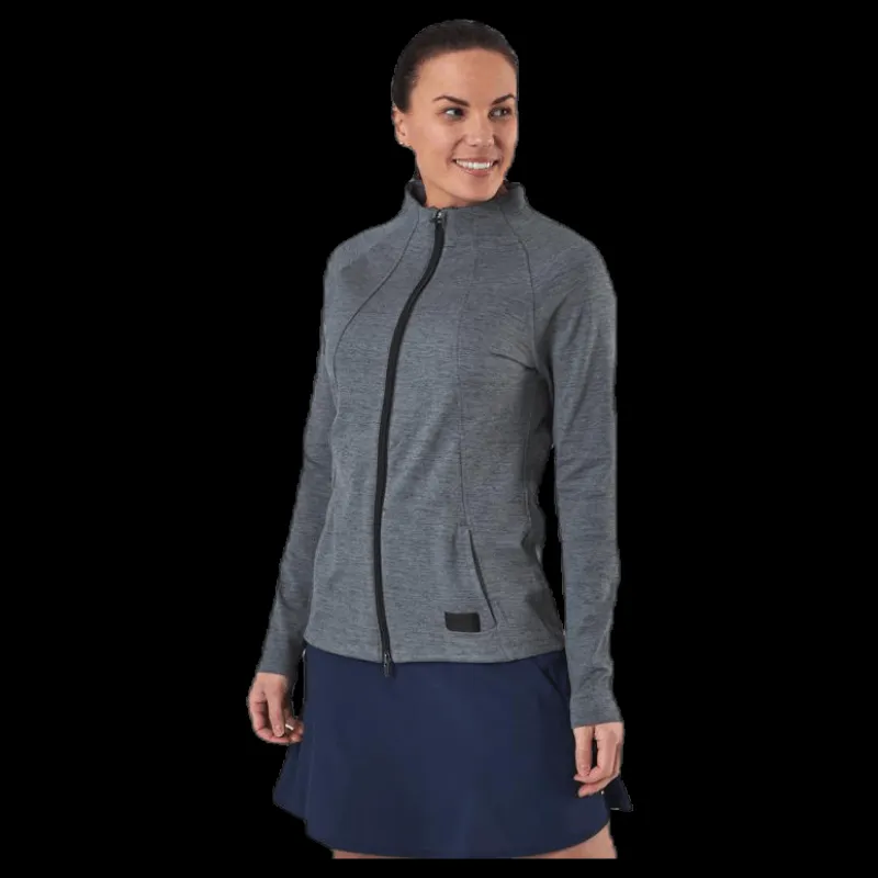 Hot Puma Golf Warm Up Jacket Black Svart