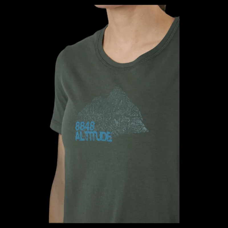 8848 Altitude Waterlily Tee Green Grön Outlet