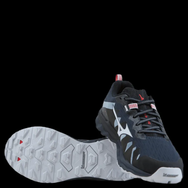 Mizuno Wave Daichi 6 Black/Grey/Red Svart, Grå och Röd Sale