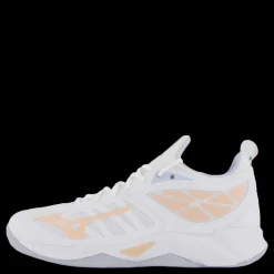 Online Mizuno Wave Dimension W White/peach Parfait/halogen Bl Vit