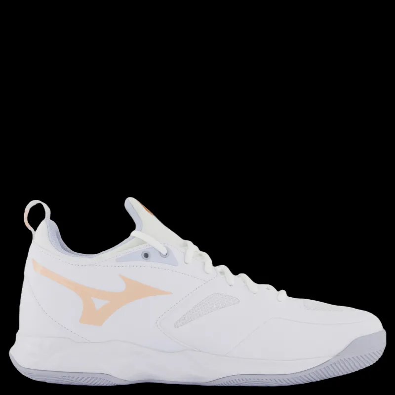 Online Mizuno Wave Dimension W White/peach Parfait/halogen Bl Vit