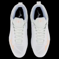 Online Mizuno Wave Dimension W White/peach Parfait/halogen Bl Vit