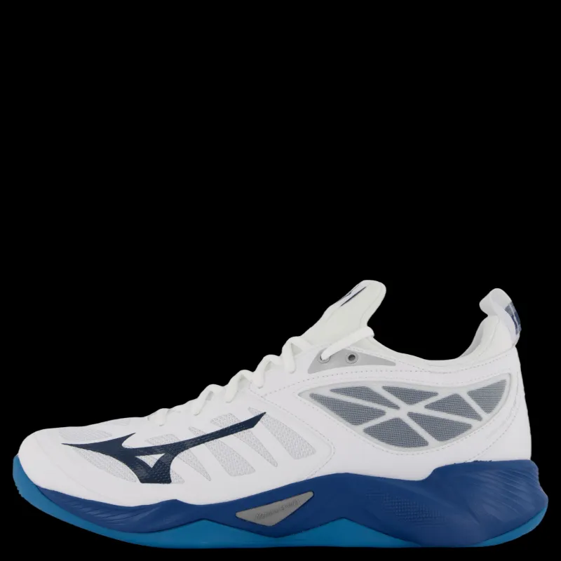 Mizuno Wave Dimension White/sailor Blue/silver Flerfärgad Sale
