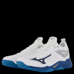Mizuno Wave Dimension White/sailor Blue/silver Flerfärgad Sale