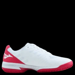 Discount Mizuno Wave Exceed Sl 2 Cc W White / Rose Red / Nimbus Clou Flerfärgad