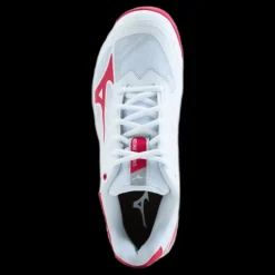 Discount Mizuno Wave Exceed Sl 2 Cc W White / Rose Red / Nimbus Clou Flerfärgad