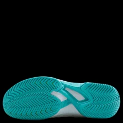 Mizuno Wave Exceed Tour 5 Ac White/turquoise/moroccan Blue Blå