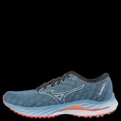 Mizuno Wave Inspire 19 Provincial Blue/white/light Or Blå och Vit Clearance