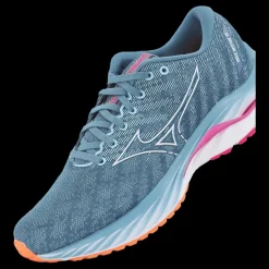 Mizuno Wave Inspire 19 Provincial Blue/white Blå