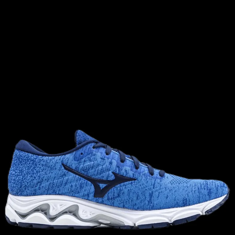 Discount Mizuno Wave Inspire Waveknit Blue/White Blå och Vit