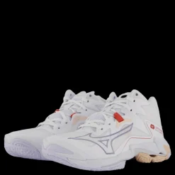 Mizuno Wave Lightning Z8 Mid W White/aleutian/cloud Pink Vit och Rosa Online