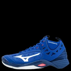 Sale Mizuno Wave Momentum Mid Blue/Pink Blå