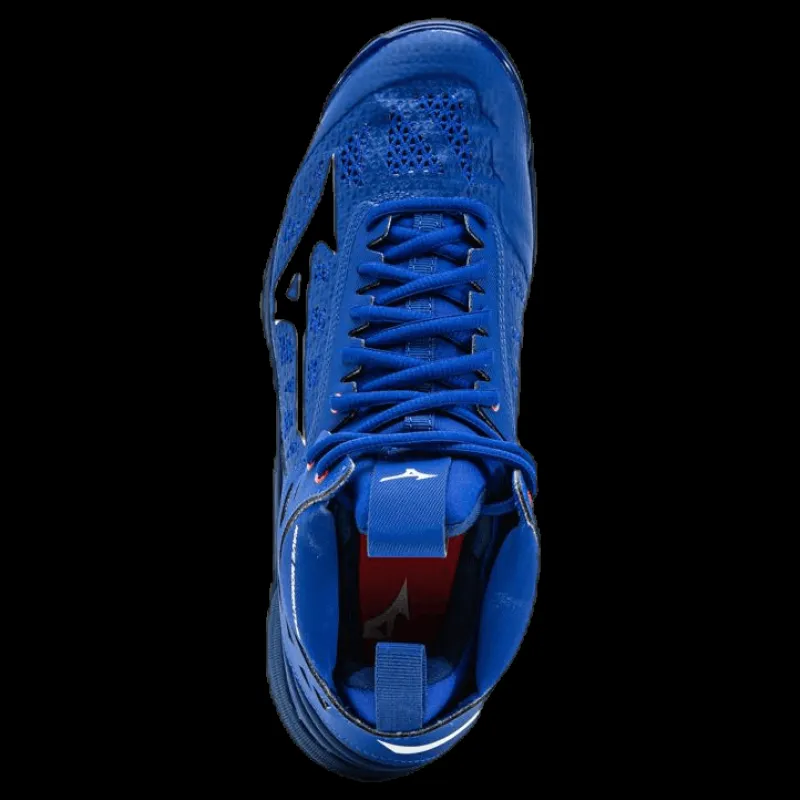 Sale Mizuno Wave Momentum Mid Blue/Pink Blå