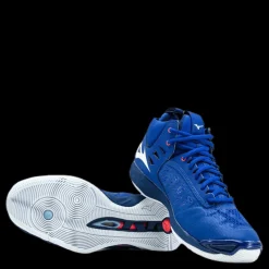 Sale Mizuno Wave Momentum Mid Blue/Pink Blå