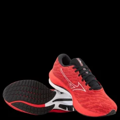 Mizuno Wave Rider 26 Ignition Red/white/black Röd Clearance