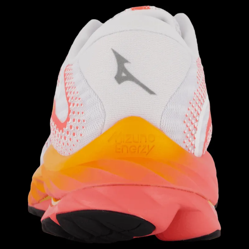 Best Mizuno Wave Rider 27 W White/black/dubarry Flerfärgad