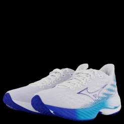 Mizuno Wave Rider 28 W White/mugen Blue/river Blue Blå och Vit Sale