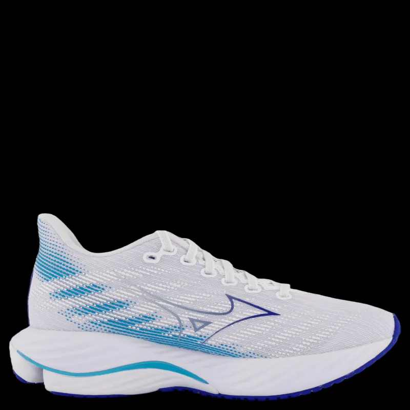 Mizuno Wave Rider 28 W White/mugen Blue/river Blue Blå och Vit Sale