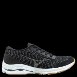 Online Mizuno Wave Rider 24 Waveknit Black Svart
