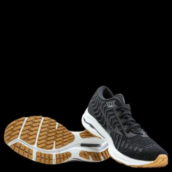 Online Mizuno Wave Rider 24 Waveknit Black Svart