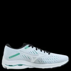 Mizuno Wave Rider 24 White/Green Flerfärgad Online